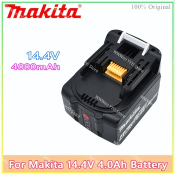 14,4 В Makita 4000 мАч BL1430 BL1415 BL1440 196875-4 194558-0 195444-8 3.0Ah 14,4 В Makita аккумуляторная батарея для светодиодного индикатора