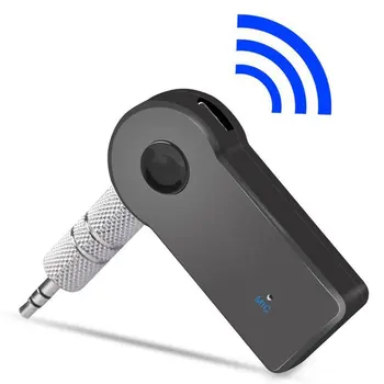 2-в-1 Беспроводной адаптер Bluetooth Tansceiver Автомобильный беспроводной интерфейс Aux Автомобильный аудио стереоприемник Беспроводной динамик Приемник