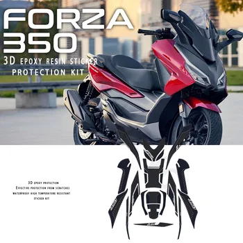 2023 Аксессуары Для мотоциклов forza350 Протектор 3D Комплект Наклеек из Эпоксидной Смолы для Honda Forza 350 Forza350 NSS 350 2021 2022 2023