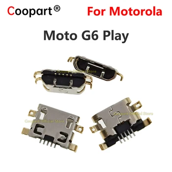 5-100 шт. Новый USB-Порт Для Зарядки Док-станция Для Motorola Moto G6 Play xt1922-3 -4/E5 XT1944/E5 Plus XT1924 Разъем Для Зарядного устройства