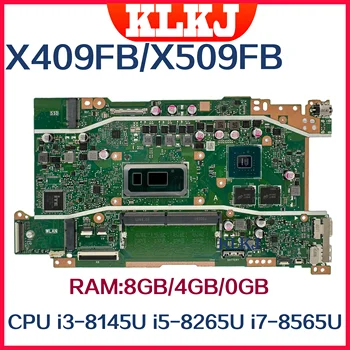 Dinzi X409FA X409FB Материнская плата Для ASUS X509FL X509FB X509FN X509FA Материнская плата ноутбука i7-8565U I5-8265U I3-8145U 0 ГБ/4 ГБ/8 ГБ оперативной памяти