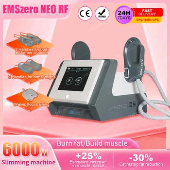 EMS EMSzero Портативный электромагнитный Корпус 6000 Вт HI-EMT Для похудения, Для Удаления жира, Для наращивания мышечной Массы