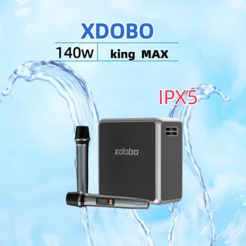 XDOBO King Max 140 Вт Мощный Портативный Беспроводной Караоке Домашний Кинотеатр TWS Открытый Стерео Сабвуфер 36000 мАч Bluetooth Динамик