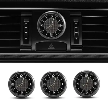 Автомобильные Часы Со Светящейся Вставкой, Мини-Цифровые Механические Часы, Кварцевые Аксессуары Для BMW E46 E60 E90 E39 E87 E36 E92 E70 E91 X3 X5