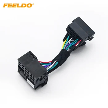 Адаптер FEELDO с 36-контактным штекерным разъемом к 40-контактной стереосистеме автомобильного головного устройства Quadlock # 1136
