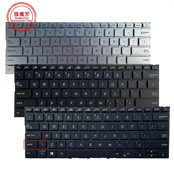 Американская Клавиатура для ноутбука с подсветкой ASUS Zenbook 14 UX433FA UX433FN UX433 UX433F UX433FL UX434 U4300F Английский