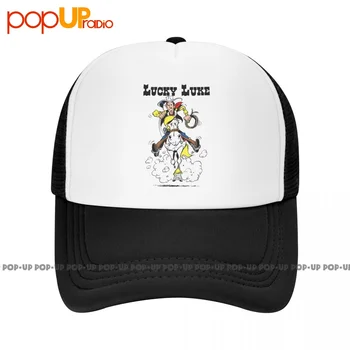 Бейсболка Lucky Luke Dalton Jolly Jumper Daisy Town Fumetto Cult 2 Дышащие шляпы для дальнобойщиков премиум-класса