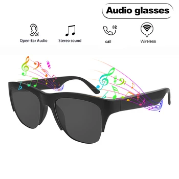 Беспроводные солнцезащитные очки Bluetooth 5.3, наушники - наслаждайтесь музыкой по беспроводной связи, громкой связью, музыкой, спортивными очками на открытом воздухе TWS