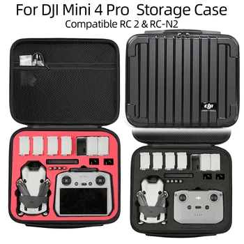 Для DJI Mini 4 Pro Чемодан Серебристый/черный Чехол Для Хранения Аксессуаров DJI Mini 4 Pro Box