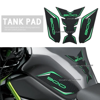 Для Kawasaki Z900 2021 2022 2023 Накладка на топливный бак мотоцикла, противоскользящая наклейка на наколенник для защиты бака