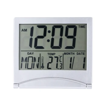 Домашний цифровой дисплей Будильники Таймер Термометр для спальни Часы