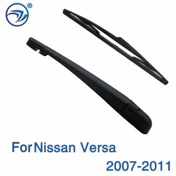 Комплект щеток и рычагов заднего стеклоочистителя 14 дюймов для Nissan Versa 2007-2011, лобовое стекло, заднее стекло