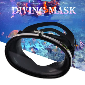 Маска для дайвинга с защитой от запотевания, маски для подводного плавания из закаленного стекла для мужчин и женщин, очки для безопасного подводного плавания.