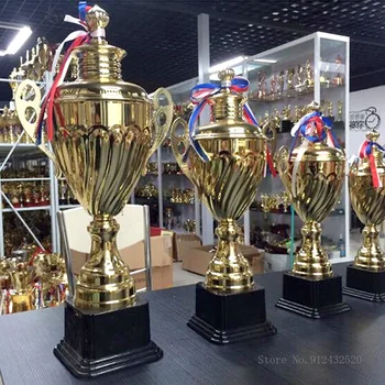 Металлический трофей на заказ, большой и коммерческий, футбольный и баскетбольный, Сувенирный, Универсальные большие трофеи, Сувенирный кубок, 1шт