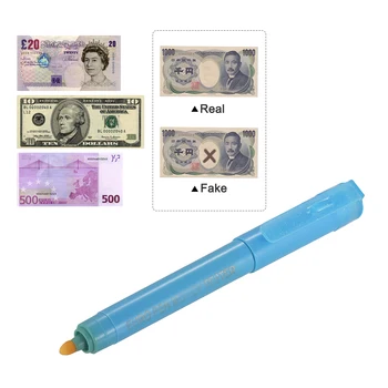 Многофункциональная ручка для обнаружения подделки денег с ультрафиолетовым излучением, мини-тестер банкнот, ручка для проверки наличных денег, маркер для фальшивых долларов