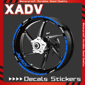 наклейка на шины переднего заднего колеса мотоцикла xadv, полоса на ободе, светоотражающие наклейки, наклейка для Honda X-ADV XADV750