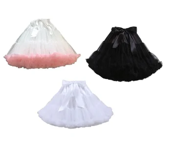 Нижняя юбка с кринолином в стиле Лолиты, новые женские юбки-пачки для косплея, пышные танцевальные юбки