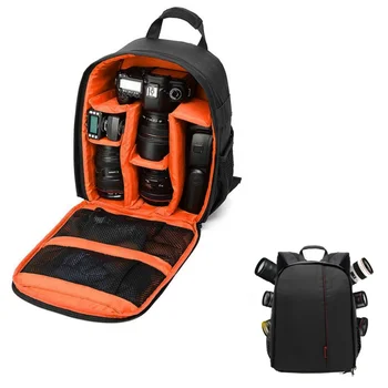 Новый многофункциональный рюкзак для камеры, сумка для цифровой зеркальной фотокамеры, водонепроницаемая сумка для фотокамеры на открытом воздухе, чехол для Nikon/Canon/DSLR