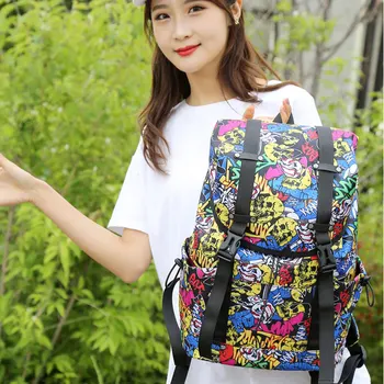 Повседневные школьные сумки для студентов колледжа и подростков для ноутбука, водонепроницаемые, новинка 2023 года, модный дизайнерский женский стильный рюкзак, мягкий