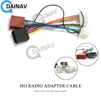Радиоадаптер ISO 12-116 для MAZDA 1987-2001 (отдельные модели) Разъем жгута проводов, Кабельный штекер для ткацкого станка