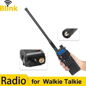 Радиоантенна Baofeng Walkie Talkie AR-152 Тактическая Антенна 136-520 МГц УКВ/UHF Усилитель Двухдиапазонный Усилитель сигнала SMA Женский