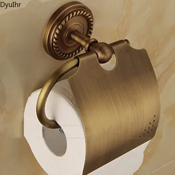 Ретро латунный держатель для бумажных полотенец антикварный лоток для вытирания рук туалет в европейском стиле лоток для туалетной бумаги рулон бумаги DyuIhr