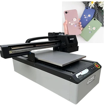 Самый продаваемый планшетный принтер 90*60 60* 90-сантиметровый УФ-принтер A1 УФ-планшетный принтер тройной печати A1 A2 XP600 УФ-принтер