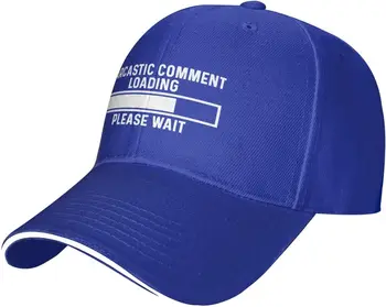 Саркастический комментарий Загрузка, пожалуйста, подождите Шляпа для женщин Папина шляпа с дизайнерскими шляпами