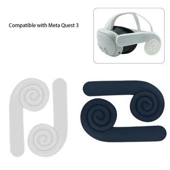 Силиконовые наушники для виртуальной гарнитуры Meta Quest 3 Улучшенное звуковое решение, наушники с шумоподавлением.