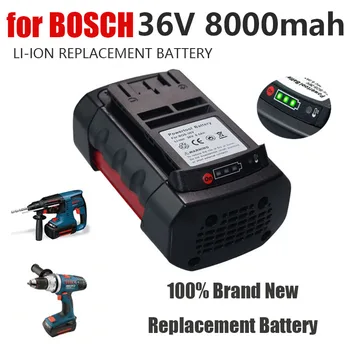Сменный Литий-ионный Аккумулятор Bosch 36V 8.0Ah для Bosch D-70771 2607336003 2607336108 BAT838 BAT810 BAT840 Аккумулятор Для Электроинструмента