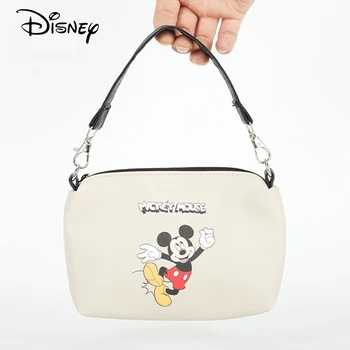 Сумка Disney Mickey Водонепроницаемые косметички с мультяшным принтом Микки Мауса для женщин, модная сумка для мытья одежды для девочек, мини-сумки для хранения