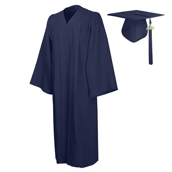 Университетский челнок Унисекс, школьные халаты + комплект шляп, подвесная одежда, Студенческое платье, выпускной бал, шапочка для бакалавра 2022