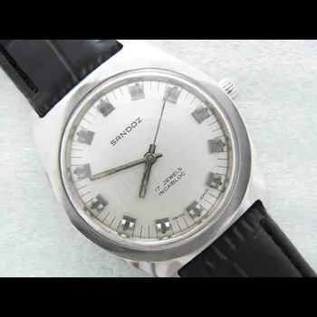 Швейцарские часы старого бренда Sandoz big Vintage watch